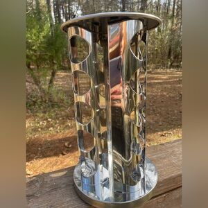 Silver Coffee Pod Holder (20),Carousel.